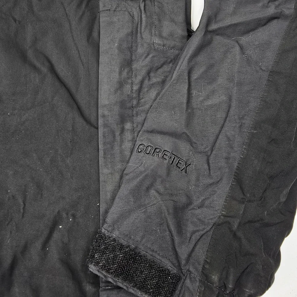 The North Face Mens Gore‎ Tex Black Hooded Jacket Outdoor Adventure Size S P